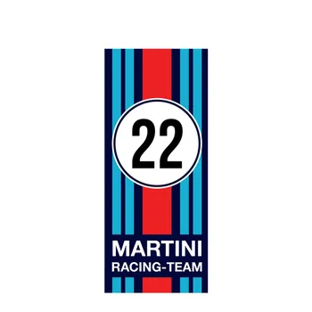  Personalitate Interesantă Martini Racing Dungă Ral Autocolant Auto Motociclete Decalcomanii de Vinil PVC KK Masina Decor Acoperi Scratche rezistent la apa