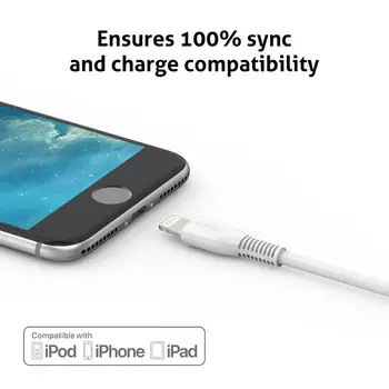  SooPii pentru Fulger lPhone Cablu Scurt de 7 inch Micro USB de Tip C cu Cabluri pentru mai Multe Porturi de Încărcare Stație de 6PCS