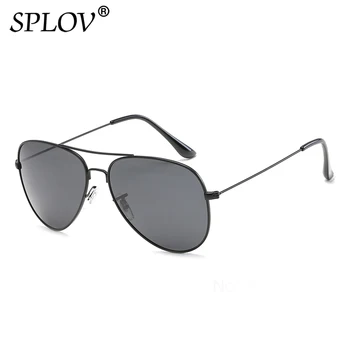  SPLOV Clasic Pilot Polarizat ochelari de Soare Barbati Femei Vintage din Metal Aviației Ochelari de Soare de Brand Designer de Conducere UV400 Ochelari