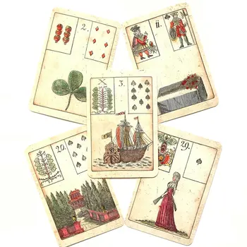  Ur Carte De Tarot Lenormand Pentru Soarta Divinație Bord Petrecere De Familie Joci Joc De Cărți De Tarot Și Varietate De Opțiuni De Tarot