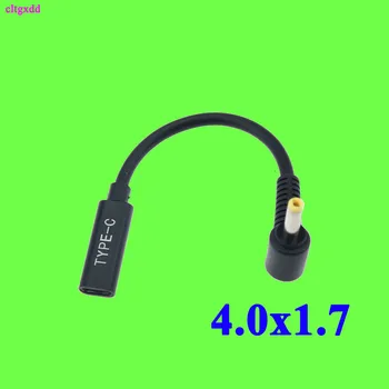  USB 3.1 de Tip C USB de sex Feminin la DC 7.9*5.0 mm 4.5*3.0 5.5*2.5 2.1 Sqaure Putere de sex Masculin Adaptor Încărcător Conector Adaptor pentru lenovo PD