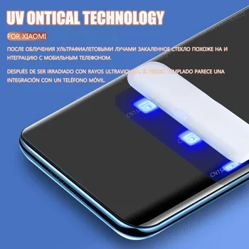  UV Sticlă Călită Pentru Xiaomi Mi 11 Ultra 10T Pro Ecran Protector Pe Nota 10 Lite 9 9M Mi11 Mi10 10 T 9 SE 8 5G Accesorii Film