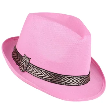  Vara unisex rapid uscat scurt refuz jazz Pălării de Plajă în aer liber palarie de Soare Respirabil Gangster Capac de Performanță etapă hat pentru barbati femei