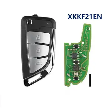  XNRKEY 3 Butoane Pentru Xhorse VVDI Fir Telecomanda Cheie Auto XKB501EN XKB508EN XKKF02EN XKKF03EN XKKF21EN VVDI Telecomandă Universală
