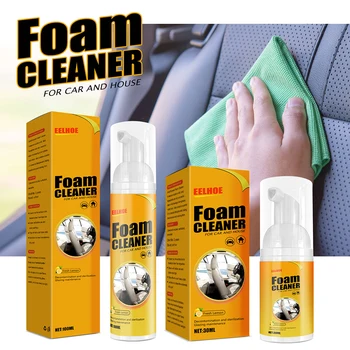  30/100ML Multi-scop Foam Cleaner Piele Curata Interiorul Masinii Acasă să se Spele de Întreținere Suprafețe de Spumă de Curățare Spray
