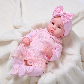  45CM Drăguț Renăscut Baby Doll Fata Electrice Bebe Renăscut Păpuși Jucărie Negru African Renaște Papusa Corp Moale de Silicon Papusa Fete Jucărie Cadouri