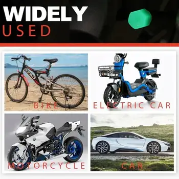  4buc Universal Anvelope Auto Capace pentru lămpi Fluorescente Valve Stem Huse Pentru Biciclete Motociclete Anvelope Auto Înlocui Accesorii