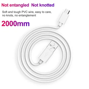  5A USB de Tip C Cablu pentru Samsung S20 A20 Xiaomi, Huawei Încărcare Rapidă de Tip C Data Cabluri de Telefon Mobil Fir Alb Rapid de Încărcare Cablu