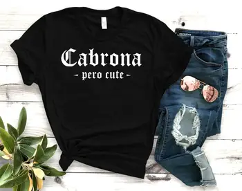  Cățea Pero Latina Imprimare tricou Femei din Bumbac Casual Amuzant tricou Cadou Pentru Doamna Yong Fata Top Tee 6 Culori Picătură Navă S-920