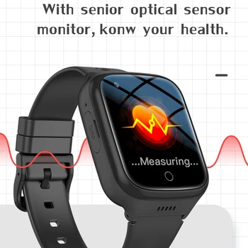  GPS SOS LBS Tracker Bărbați în Vârstă 4G Ceas Inteligent Anti-pierdere de Ritm Cardiac Temperatura Bătrâni Fitness Detecta Smartwatch Android IOS
