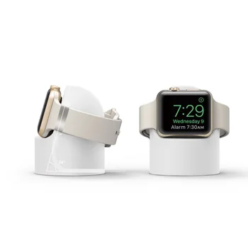  Incarcator Stand Muntele Silicon Dock Suport pentru Apple Watch Serie 4/3/2/1 44mm/42mm/40mm/38mm Taxa