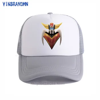  Noi Personalizate șapcă de Baseball Copii Mazinger Z palarie de soare din bumbac pălării de Imprimare de Moda Ufo RoboT Grendizer Goldorak Reglabil plasă de pălării