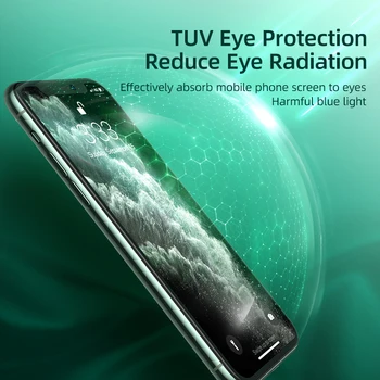  Ochii de Sticlă de Protecție Pentru iPhone 13 12 Pro Max Mini Pahar Plin cu Capacul Protector de Ecran Pentru iPhone 7 8 Plus XR X XS Tempered Glass