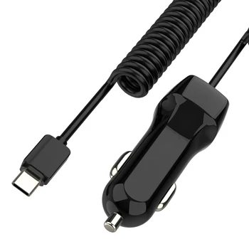  Primăvara USB de Tip C Cablu pentru Masina de Styling de Depozitare Flexibil 2.4-Un Fast-Cablu de Încărcare USB-C pentru Tip-C Dispozitiv Pentru Xiaomi, Huawei