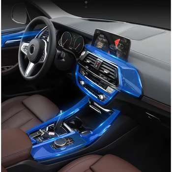  TPU transparent echipament panou Interior Masina tabloul de bord de Film de Protecție Autocolant pentru Bmw X3 X4 F25 F26 G01 G02 2020 2019 2018
