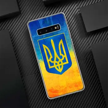  Ucraina Pavilion Silicon Caz de Telefon Pentru Samsung Galaxy M21 M30S M31 M51 M32 M52 M12 Nota 8 9 10 Lite Ultra 20 J4 Plus J6 + J8